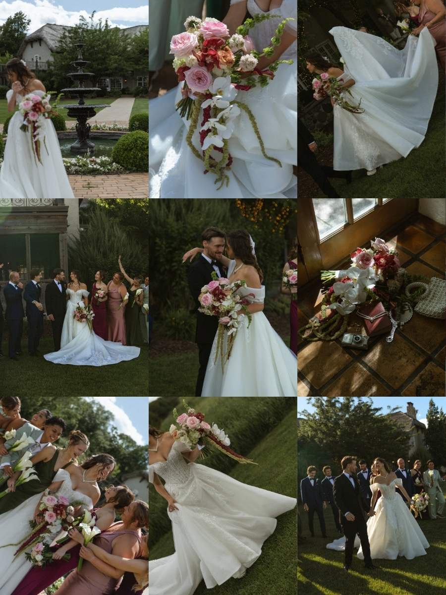 Cinematic wedding photograph from the Akiko Archive collection, image 58